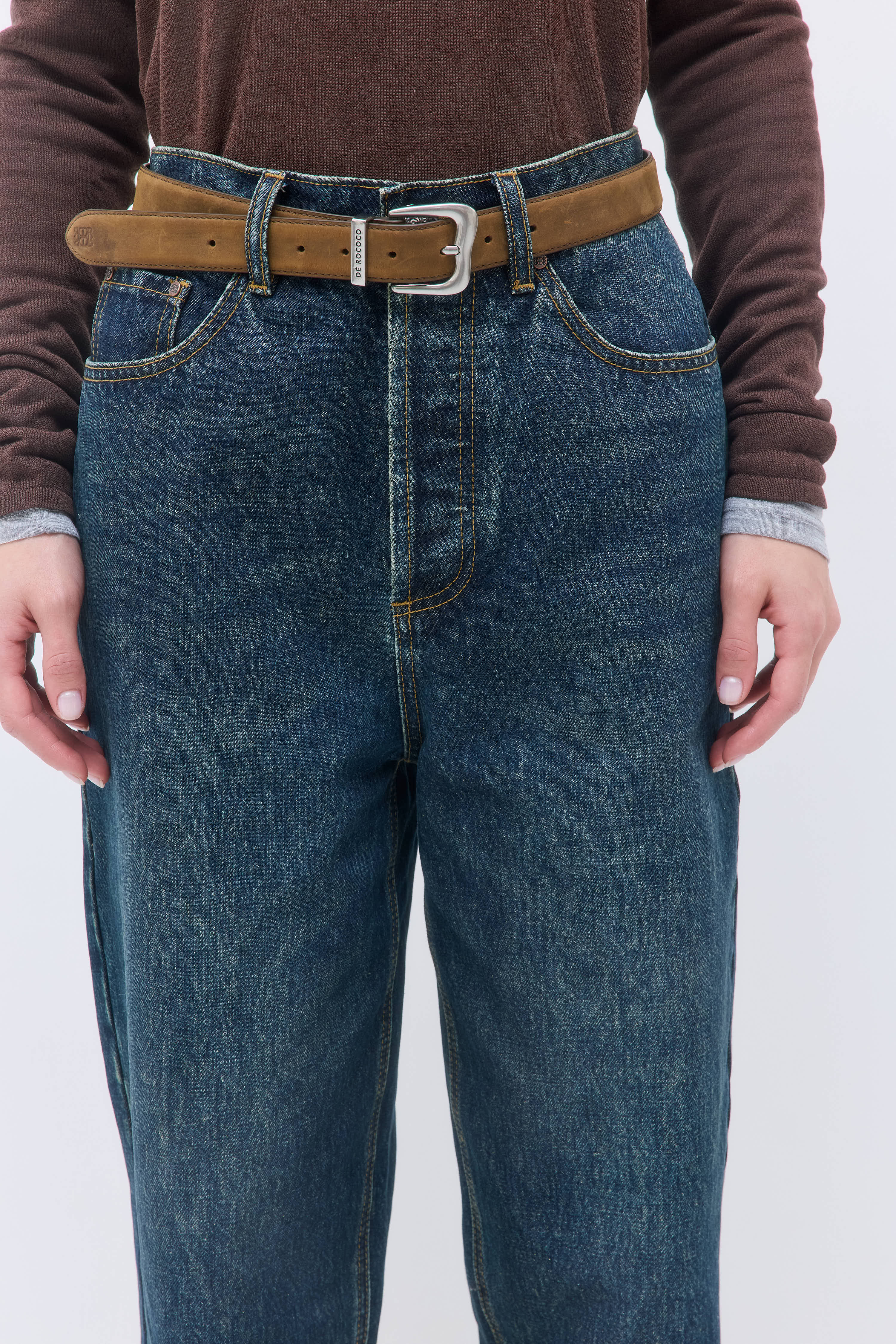 Wide Buckle Belt - Image 7