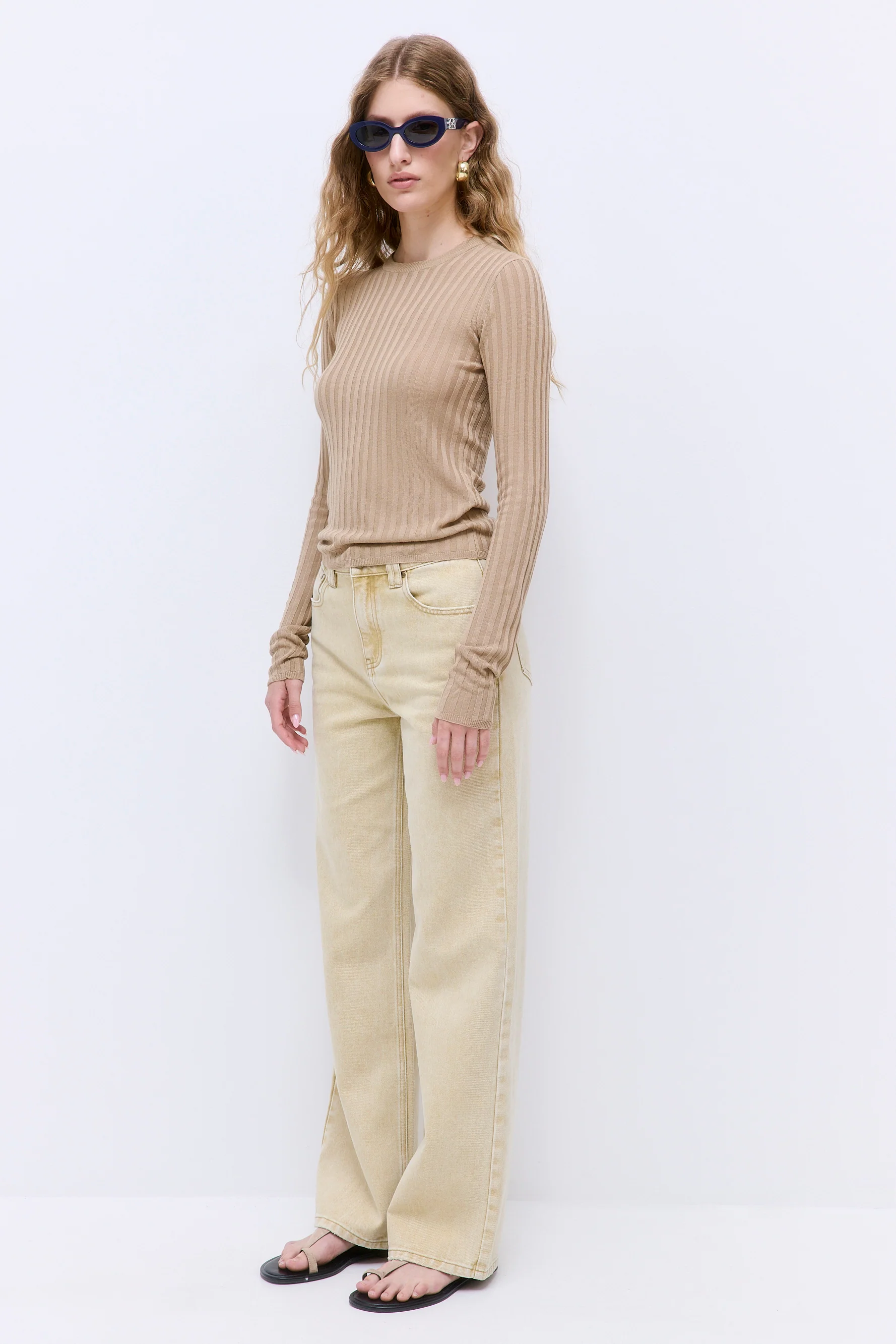 Colorwash Wide Leg Pants - Image 4