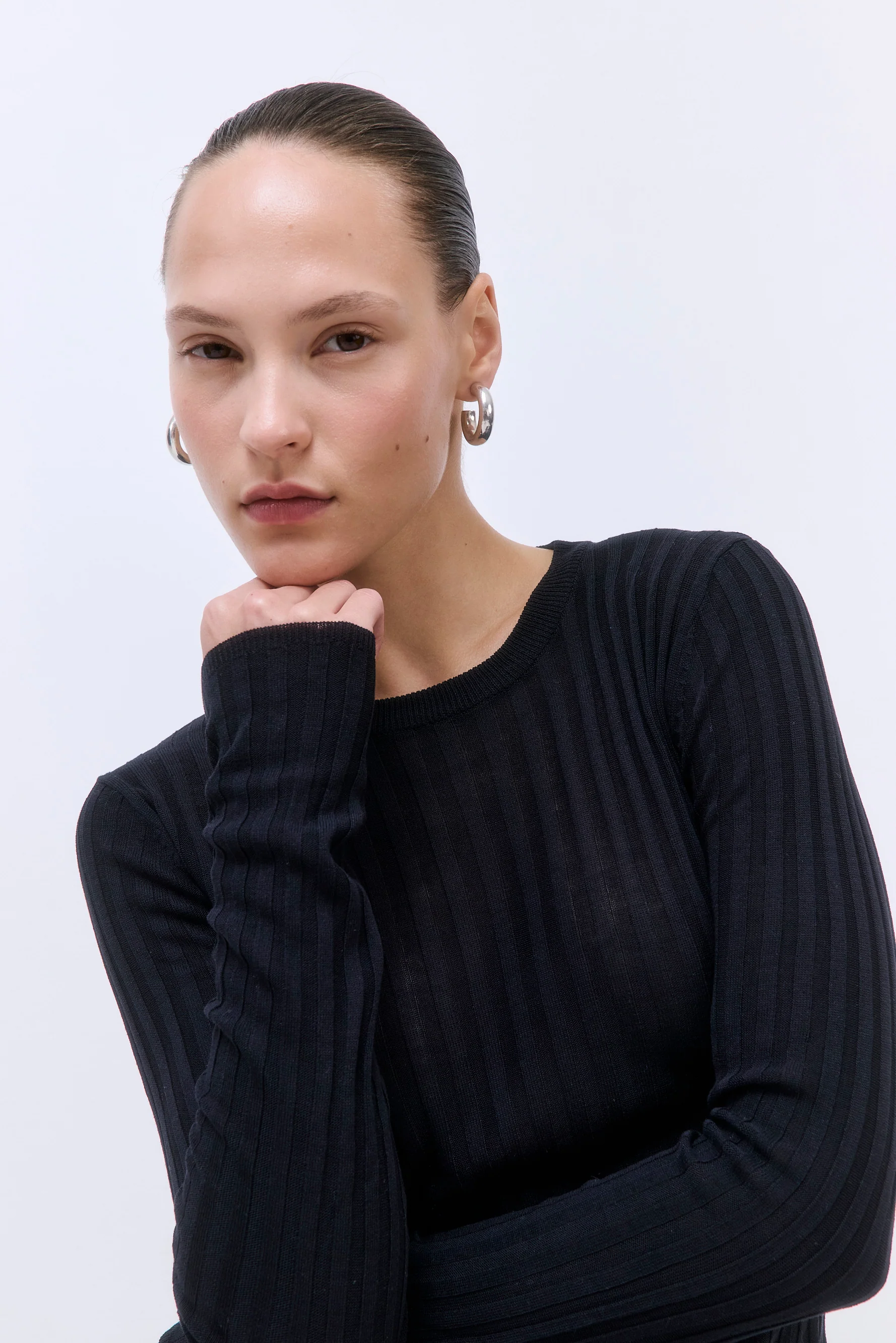 Wide Rib Crew Neck - Image 6