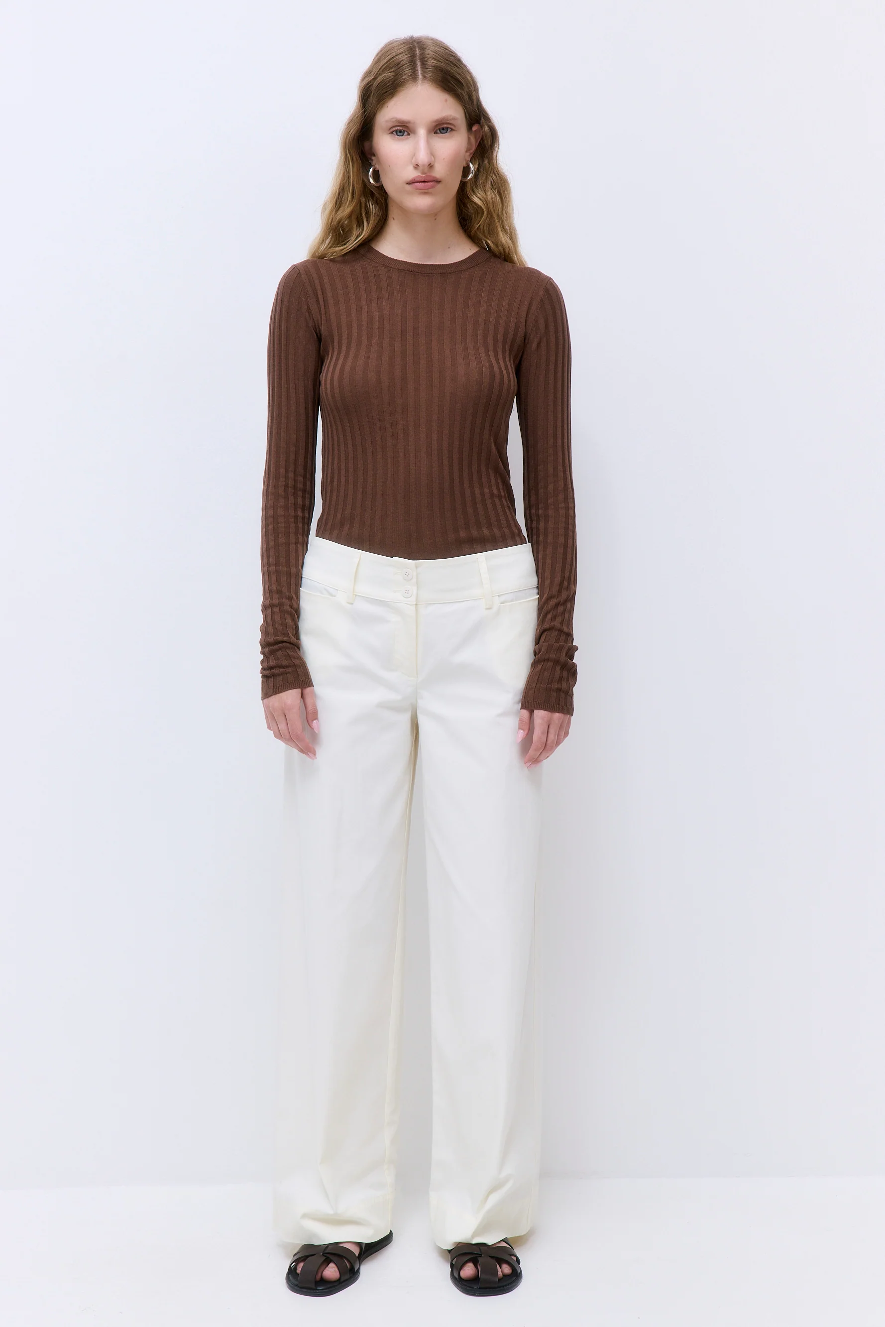 Wide Rib Crew Neck - Image 2