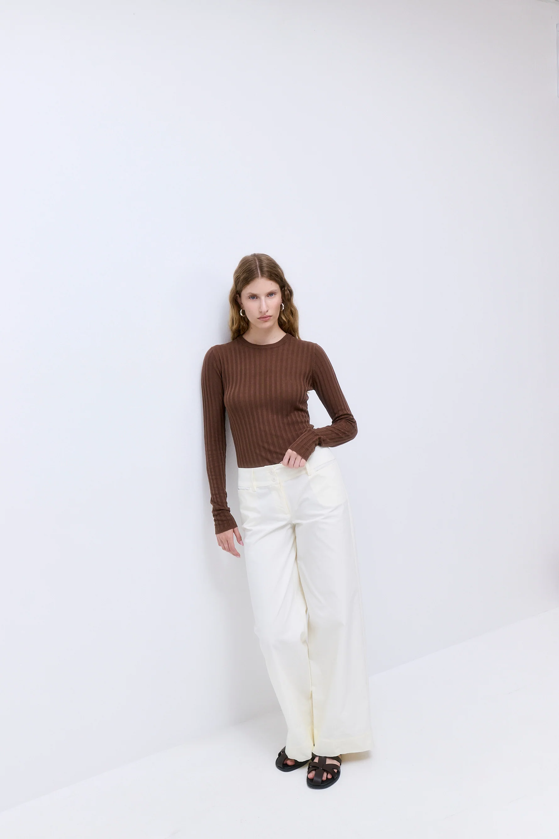 Wide Rib Crew Neck - Image 3