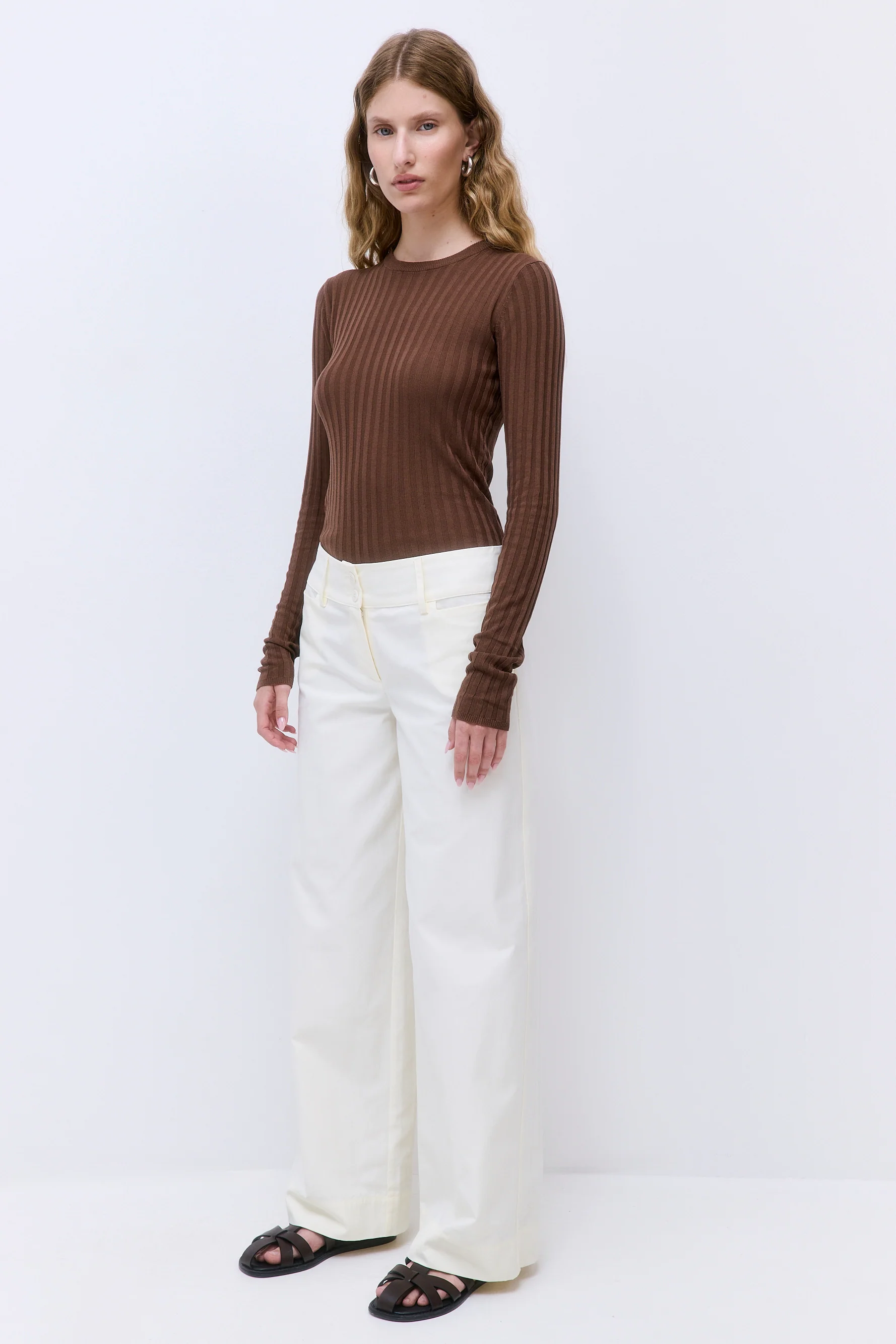 Wide Rib Crew Neck - Image 4