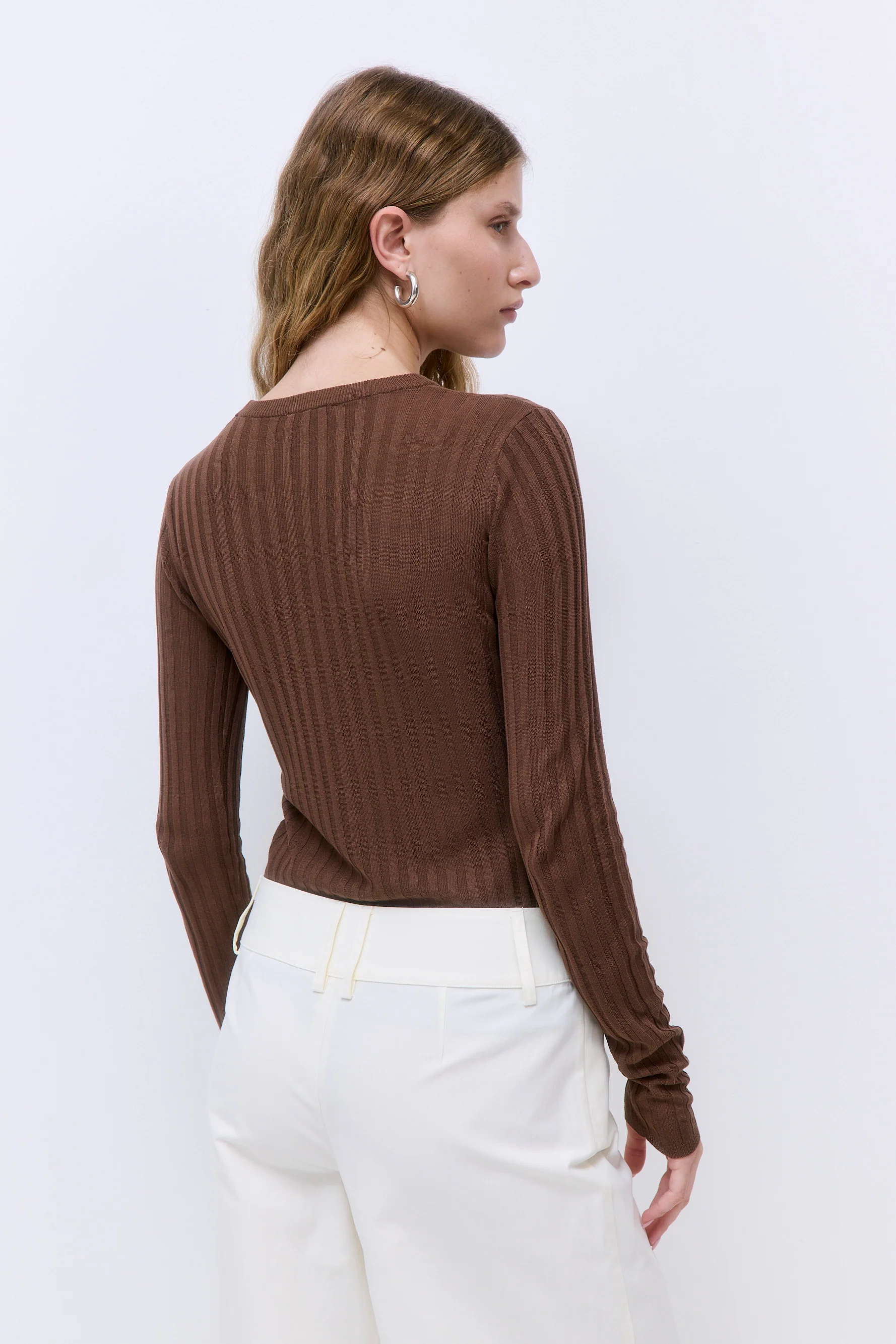 Wide Rib Crew Neck - Image 5