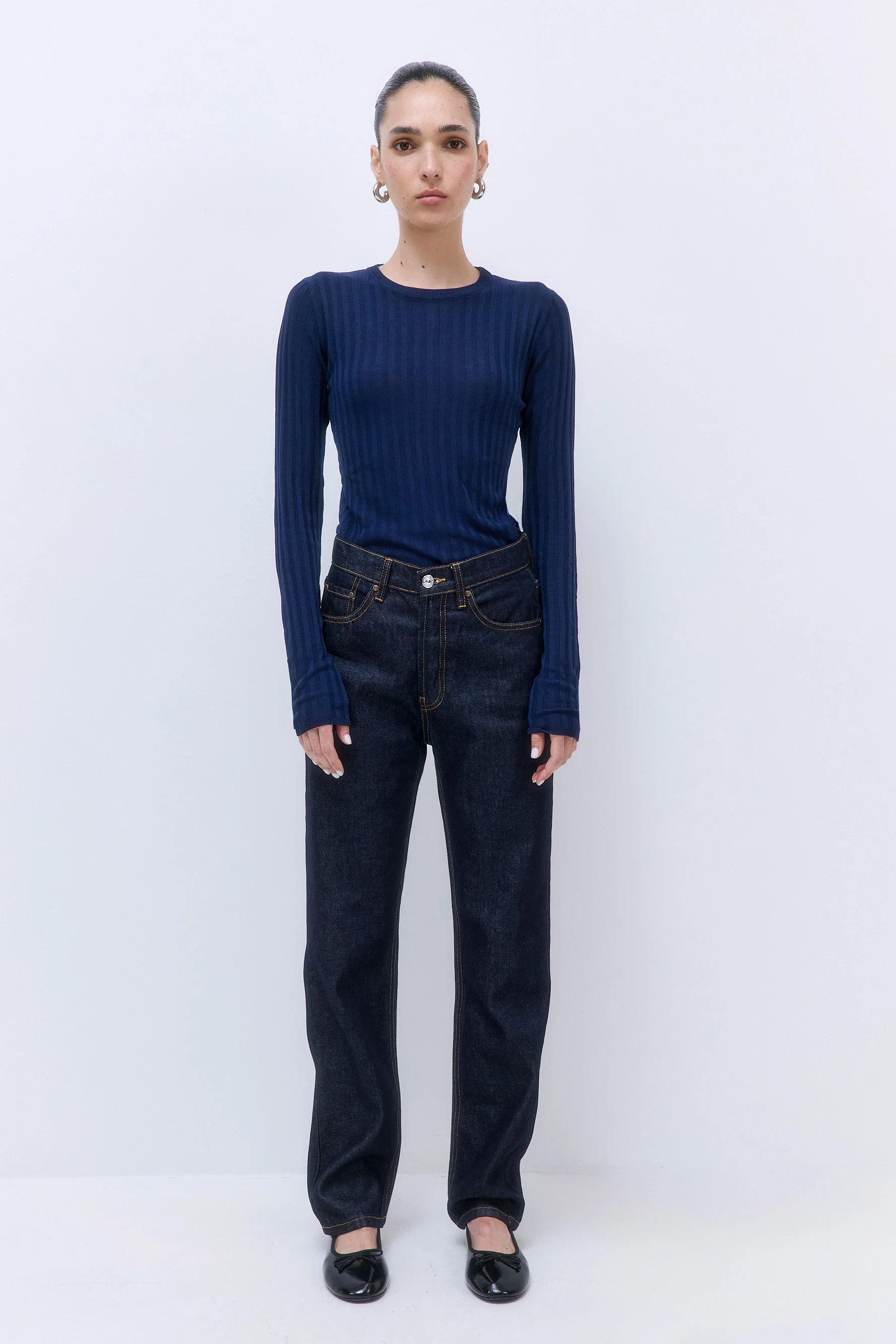 Wide Rib Crew Neck - Image 2