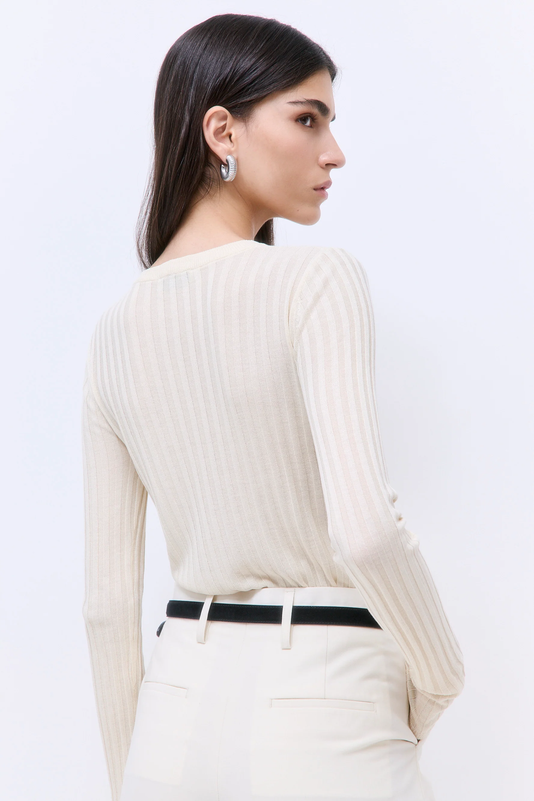 Wide Rib Crew Neck - Image 5