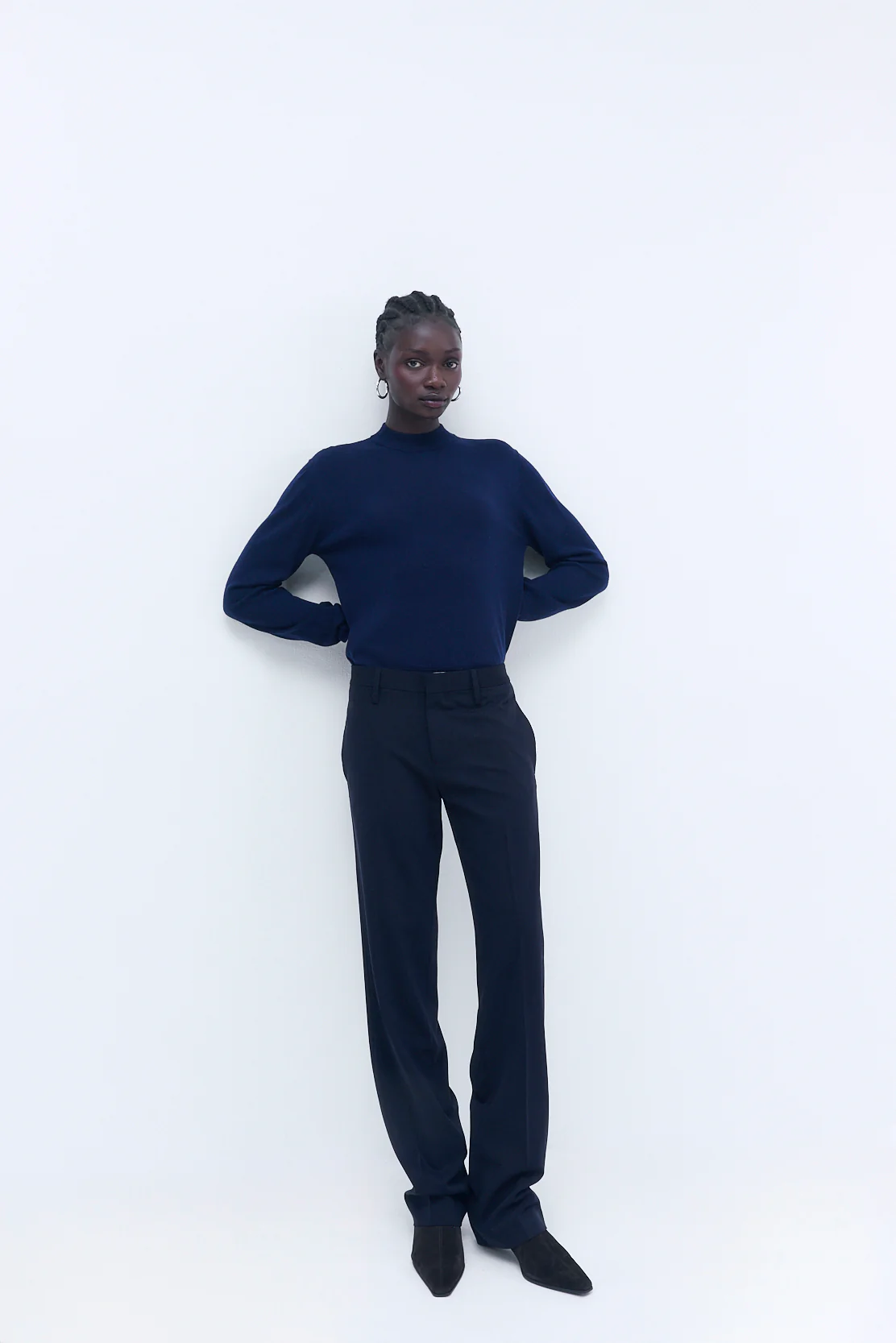Merino Wool Crew Neck Sweater - Image 3