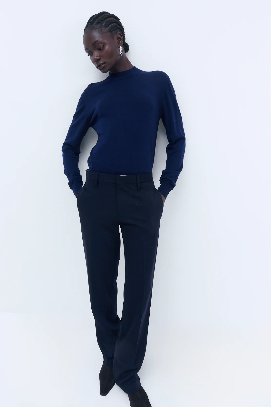 Merino Wool Crew Neck Sweater - Image 7