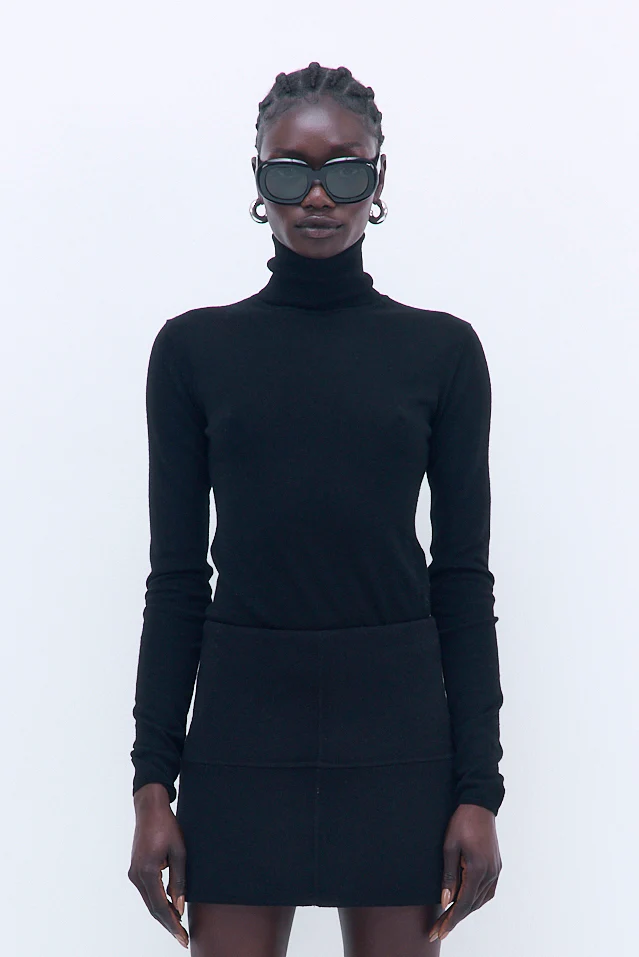Wool Turtleneck Sweater