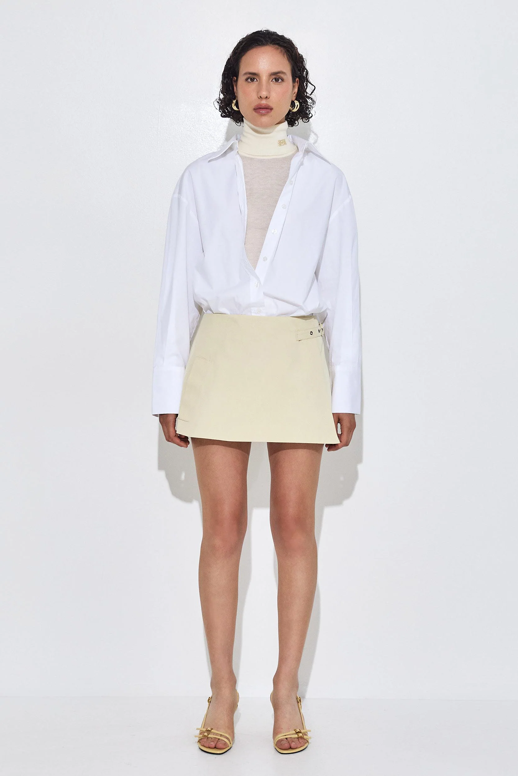 Wrap Mini Skirt