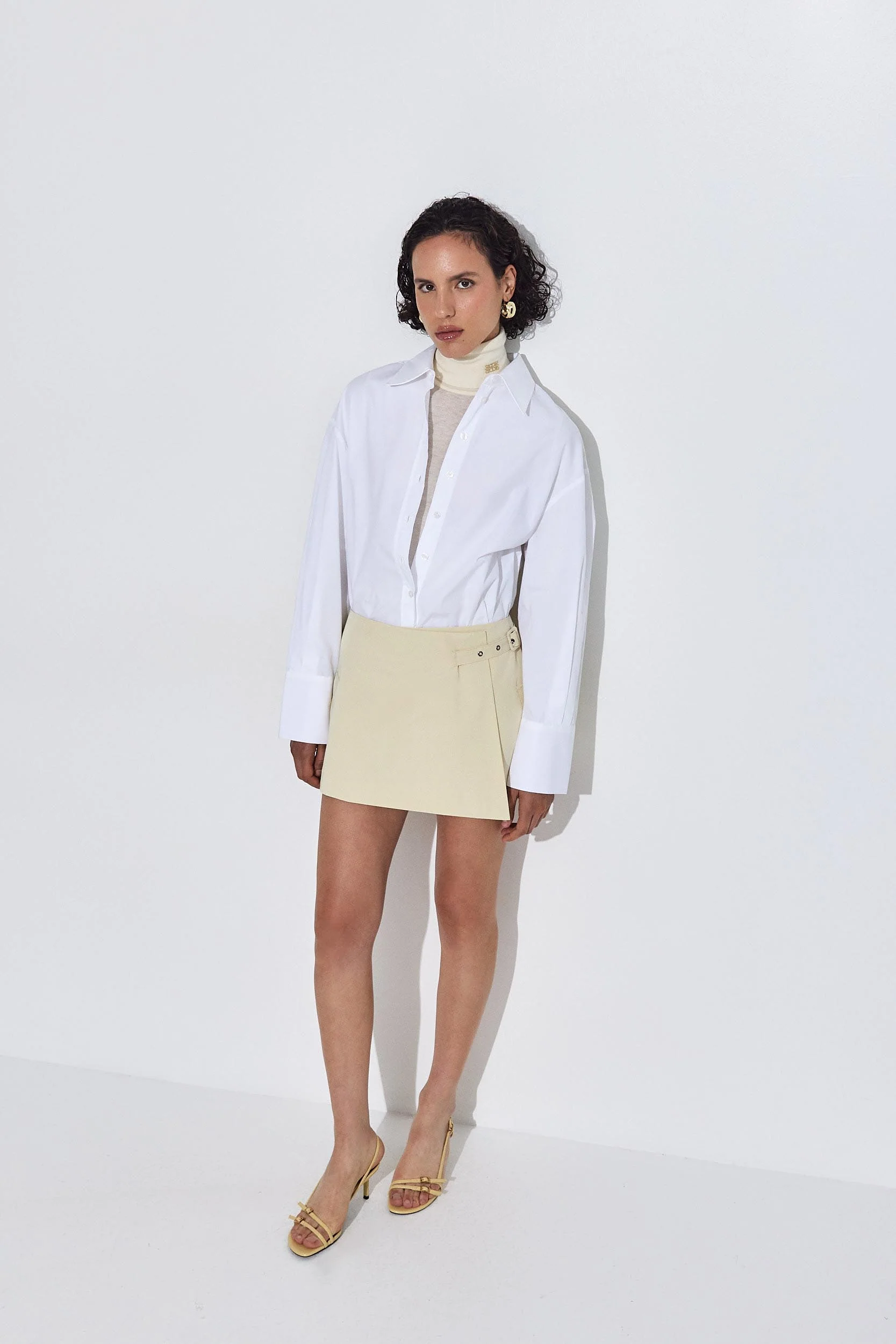 Wrap Mini Skirt - Image 3