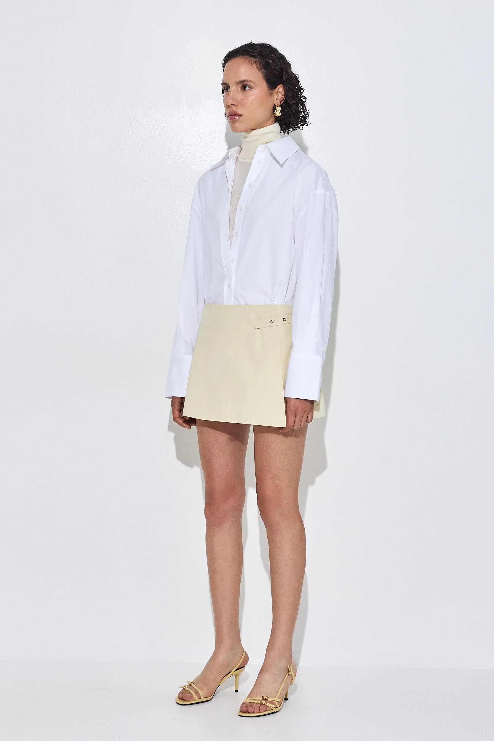 Wrap Mini Skirt - Image 4