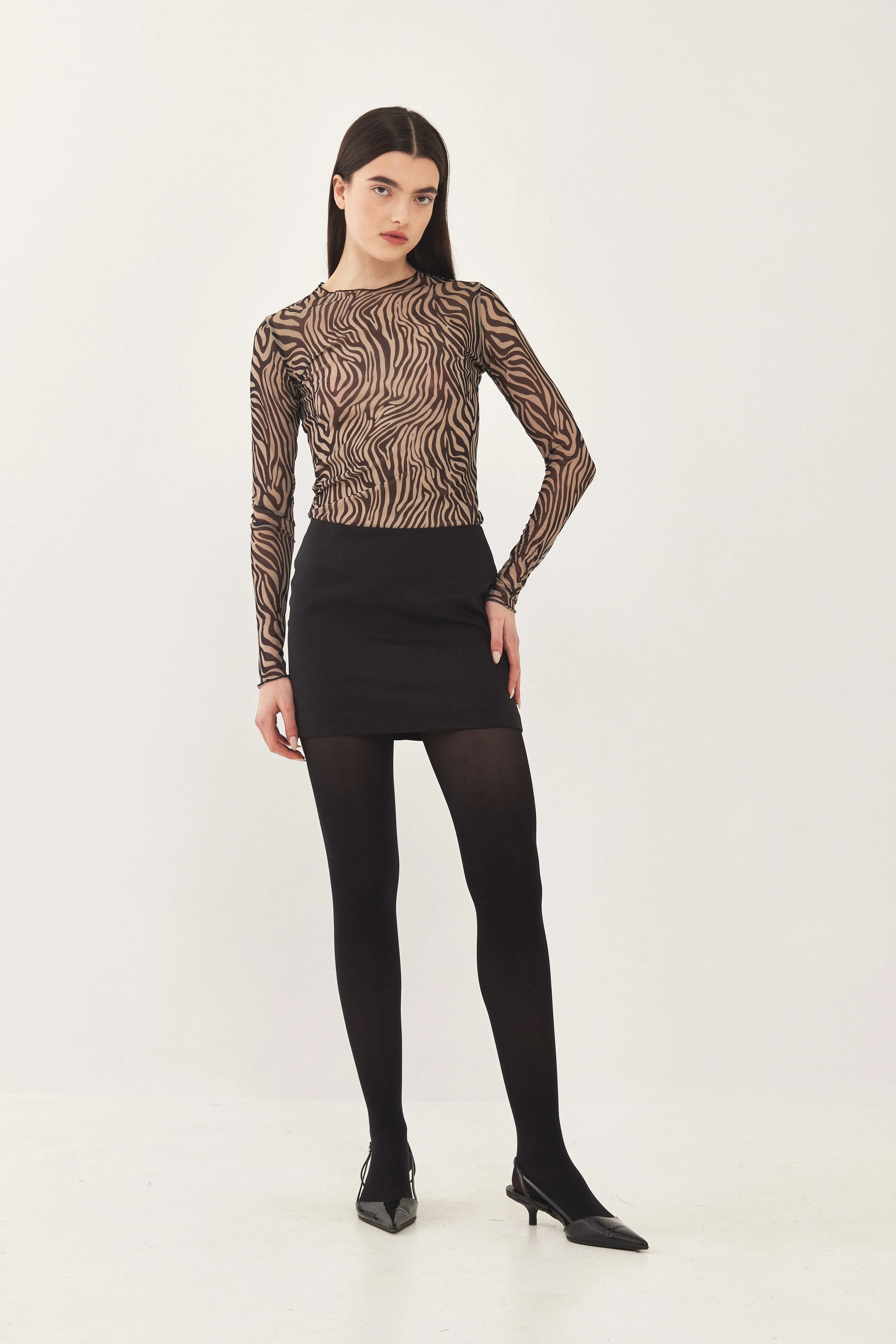 Zebra Mesh Top - Image 5