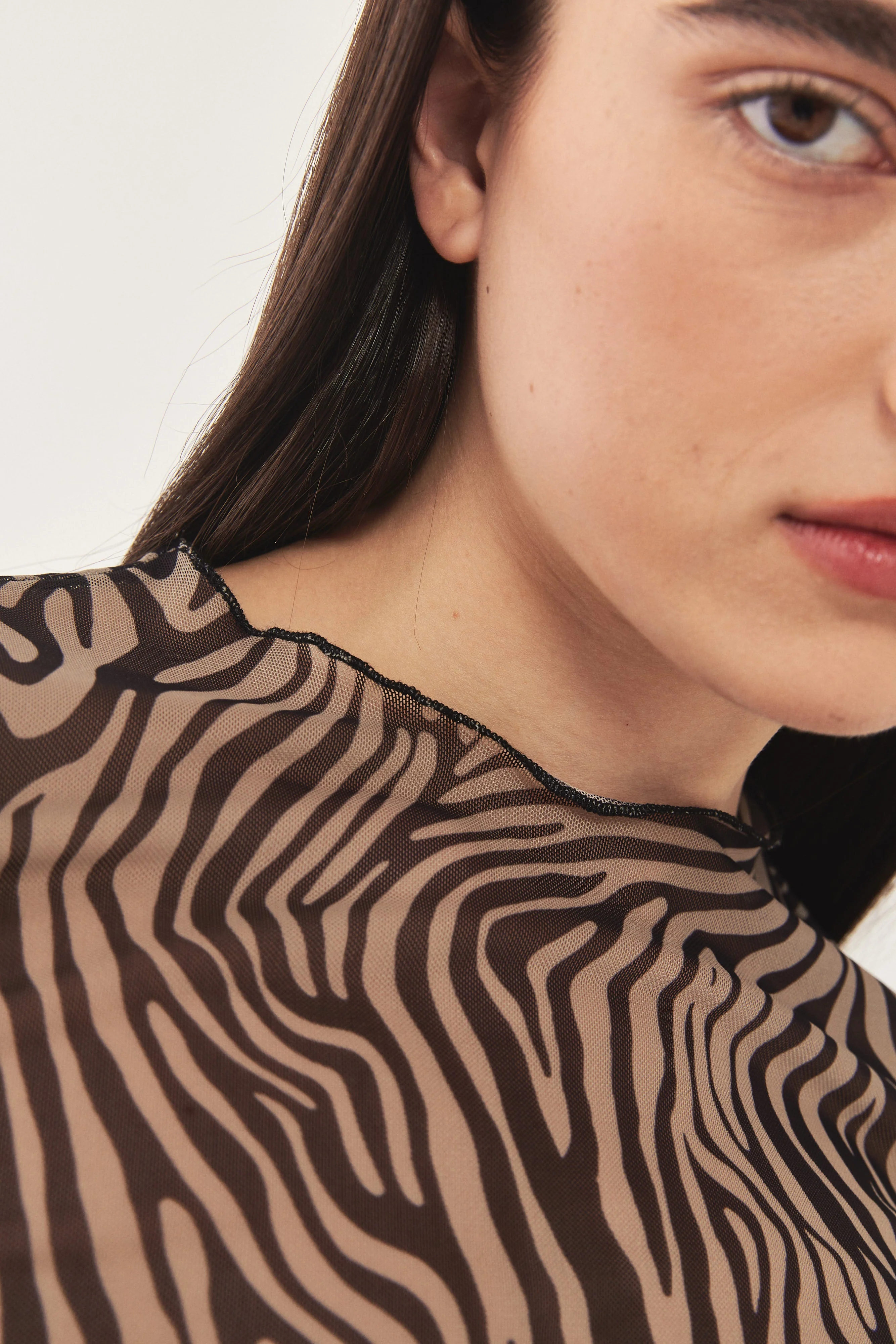 Zebra Mesh Top - Image 7